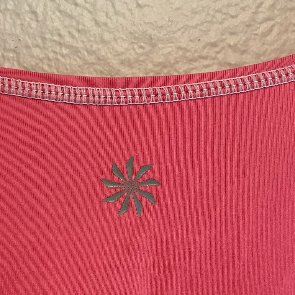 ❌SOLD❌ Athleta Womens Rash Guard Swim Surf Shirt Long Sleeve Pink Sun Shade sz M - Picture 7 of 12